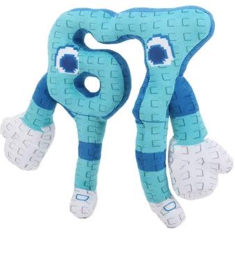 25cm STEAL A BRAINROT Blue No. 67 Plushe